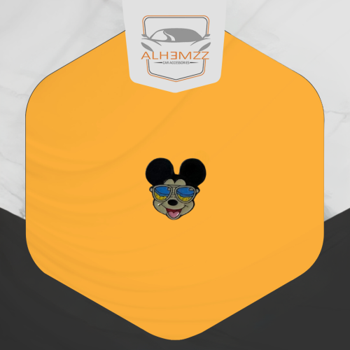 ستكر معدني لاصق - ميكي ماوس ( نظارة )