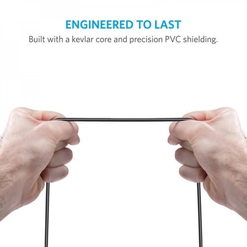 كيبل شاحن | أنكر | سلك باورلاين من Type-C الي Type...