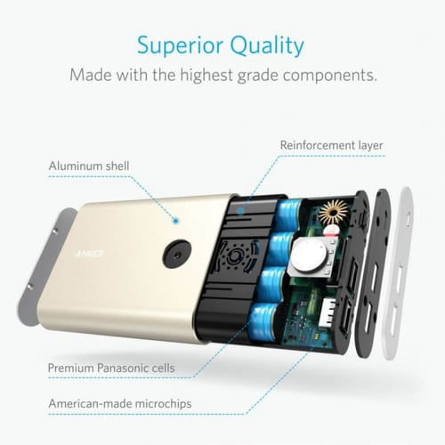 مخزن طاقة |انكر| باوركور بلس 13400 | يدعم تقنية Qu...