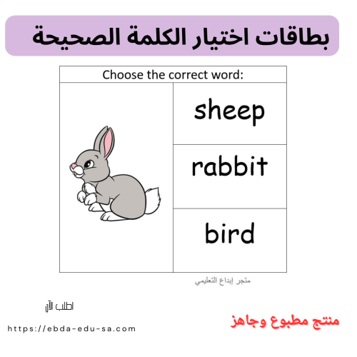 اختيار الكلمة الصحيحة