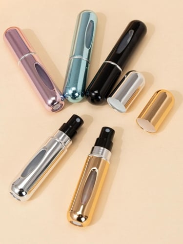 زجاجة اعادة تعبئة للعطر 5 مل - لون اسود