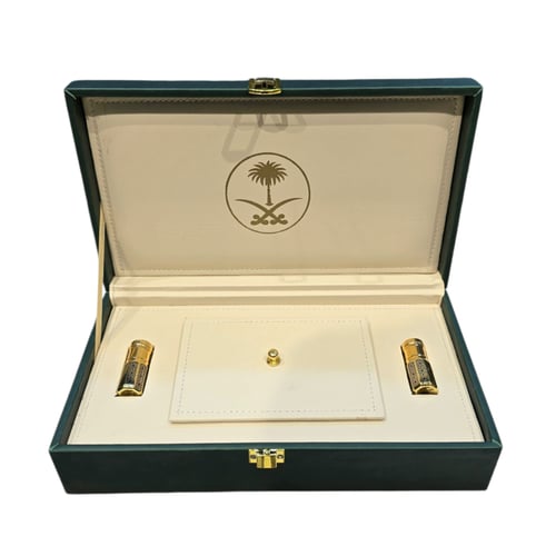 بوكس عود طبيعي مع دهن عودبراشين ومخلط ملكي