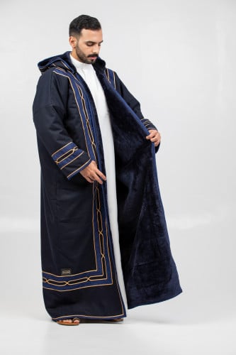 فروة عربية أزرق