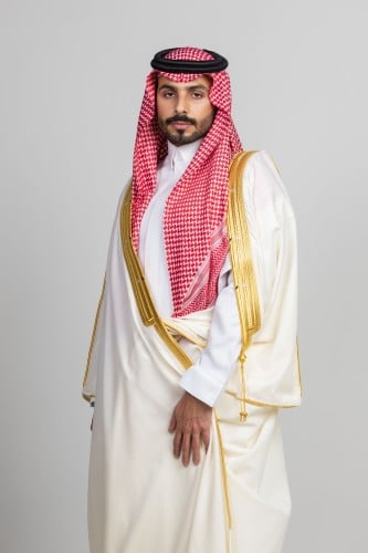 بشت ملكي أبيض