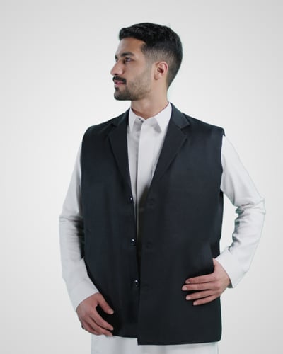 صدرية قماش صوف