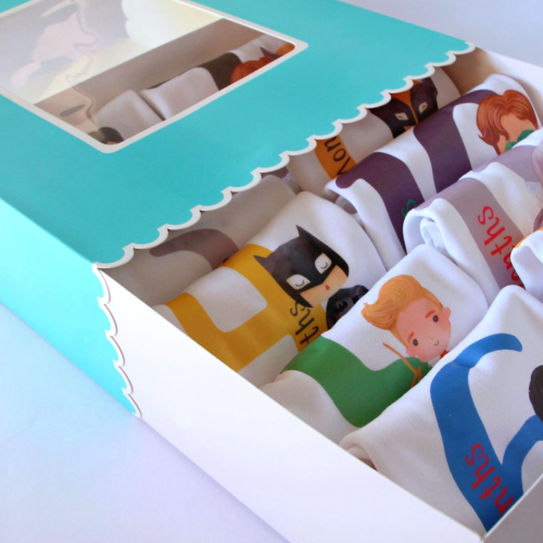 Super heroes set of 12 (Version 1) (بدون الاسم)