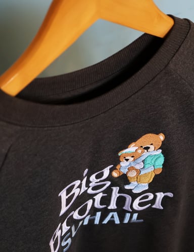 بلوفر الأخ الأكبر تصميم الدبدوب - Big Brother Bear...