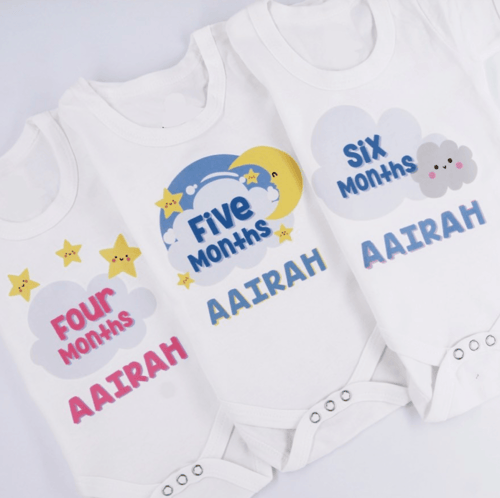 طقم الشهور ثيم السحاب - Clouds Set of 12