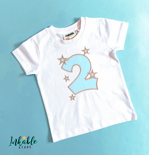 تيشرت تطريز عيد ميلاد ثيم النجوم - Star Embroidery