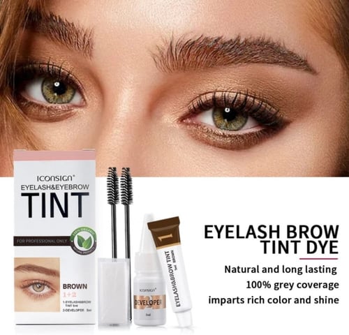 صبغة رموش وحواجب