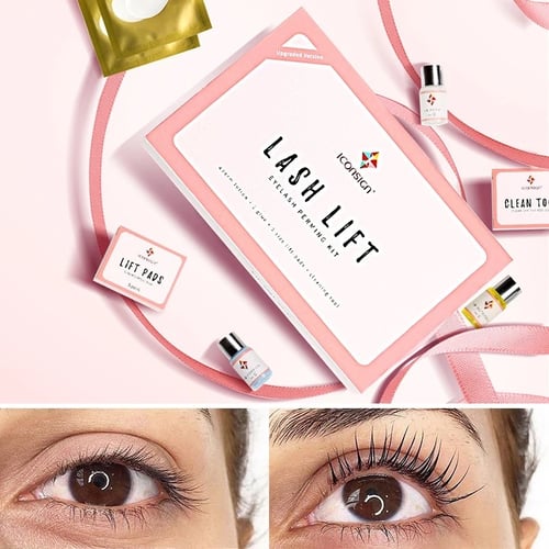 بوكس رفع الرموش والحواجب (lash lift) باللغة العربي...