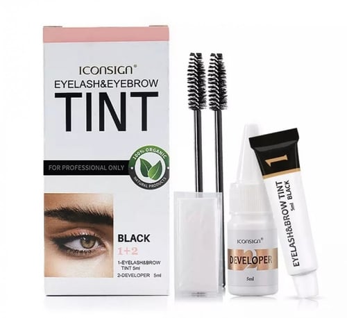 صبغة رموش وحواجب