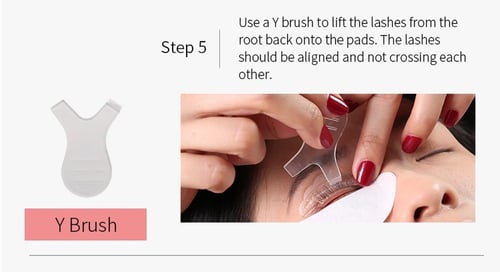 مجموعه رفع الرموش والحواجب مع صبغه