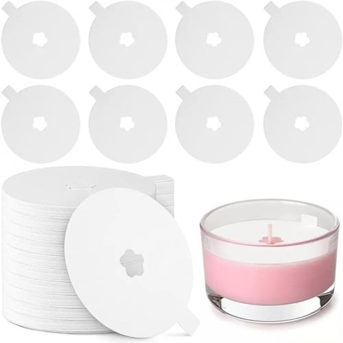 «غطاء ورقي لشموع العلب»