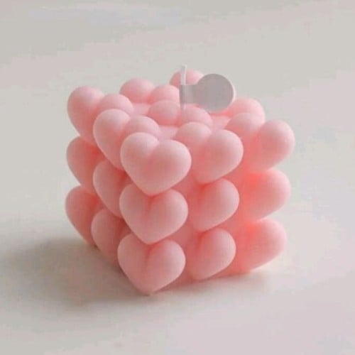 « قالب فقاعات قلوب »