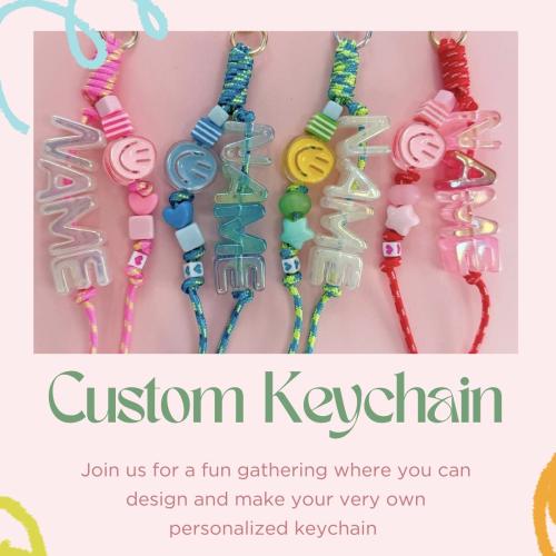 سلسلة مفاتيحك الخاصة / Custom Keychain