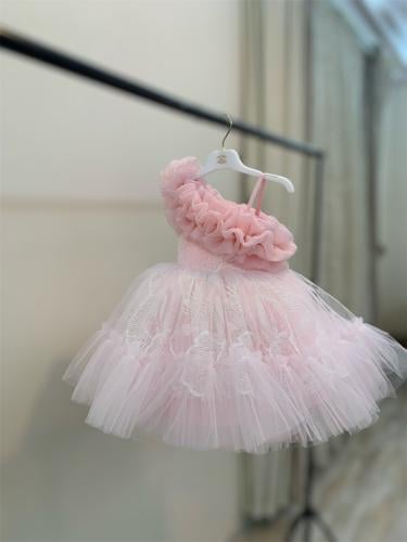 فستان باربي تل+ اكسسوار شعر