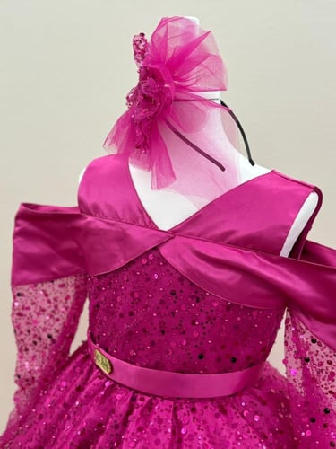 فستان ترتر فوشي