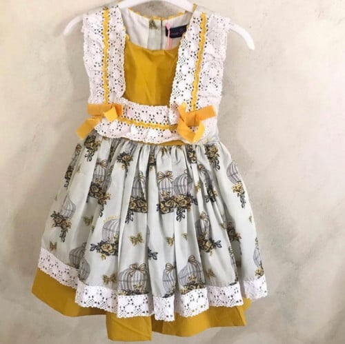 فستان بناتي كموني