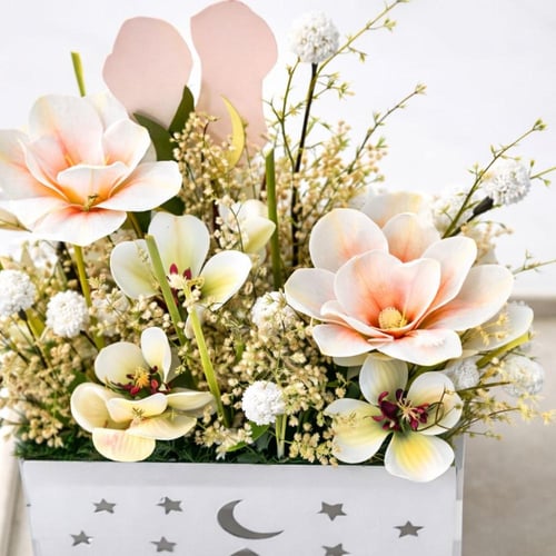 زهور رمضان الصناعية الراقية