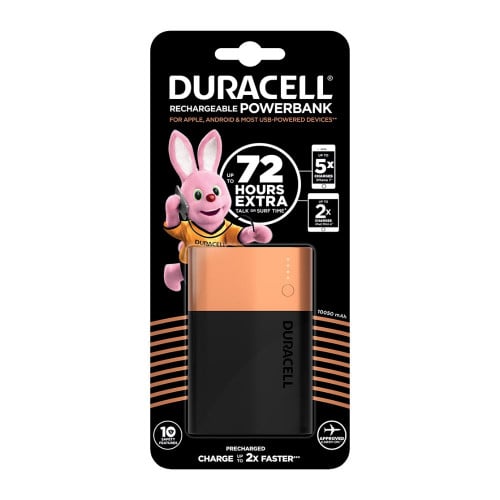 شاحن متنقلDuracell دوراسيل10050 مللي امبير