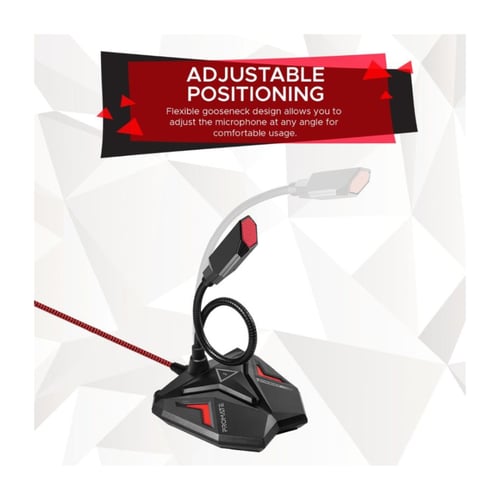 ميكروفون بروميت ستريمينج USB للالعاب عالي الدقة مك...