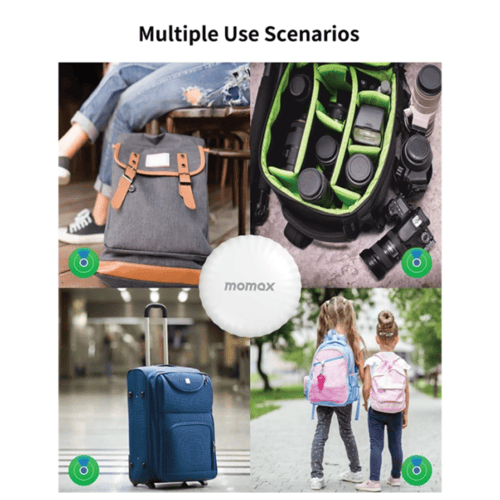 أداة تعقب موماكس بين تاج - أبيض