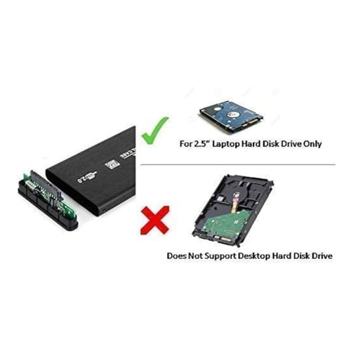 علبة هاردسك لابتوب خارجي ساتا USB2.0