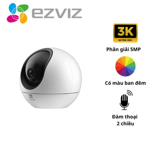 كاميرا EZVIZ H6 5MP 3K Smart Home Security Wi-Fi