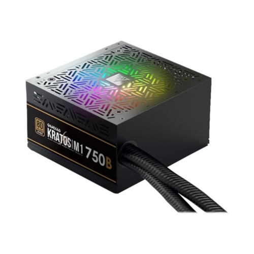 GAMDIAS - مصدر طاقة برونزي 750 وات ATX12V 2.2 80 P...