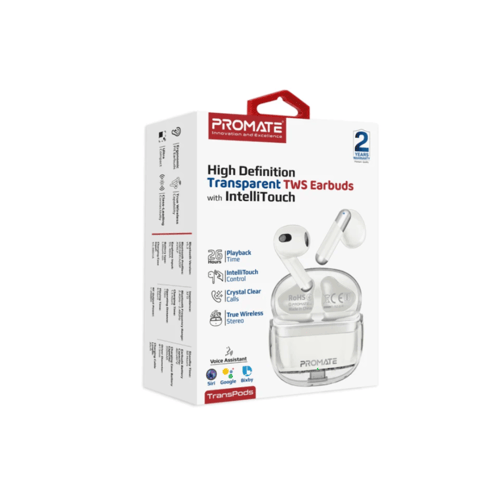 سماعات أذن TWS شفافة عالية الوضوح مع تقنية Intelli...