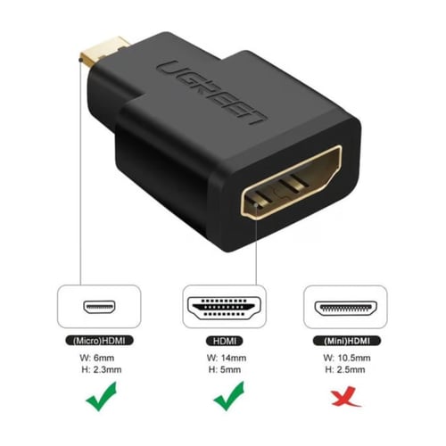 وصلة تحويل منفذ مايكرو HDMI