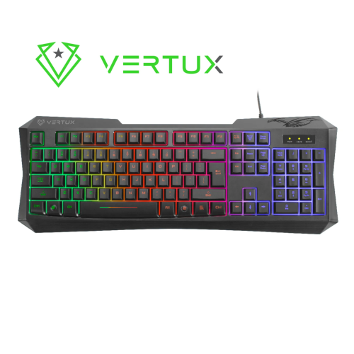 لوحة مفاتيح سلكية مريحة للألعاب بإضاءة خلفية / الت...