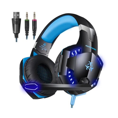 سماعة أذن سلكية للألعاب من Hunterspider V-2 باللون...