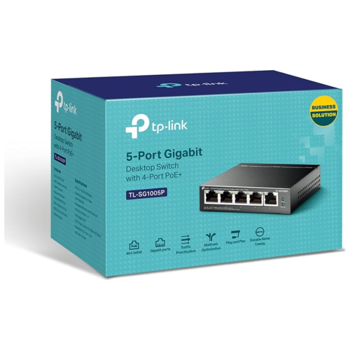 سويتش تي بي لينك مزود بخمسة منافذ بسرعة 1000/100/1...