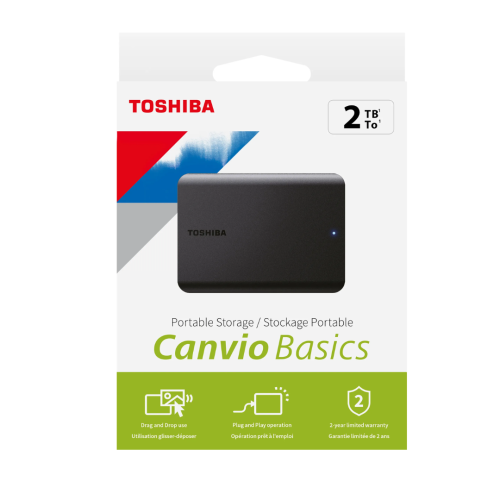 هاردسك توشيبا خارجي متنقل - 2TB