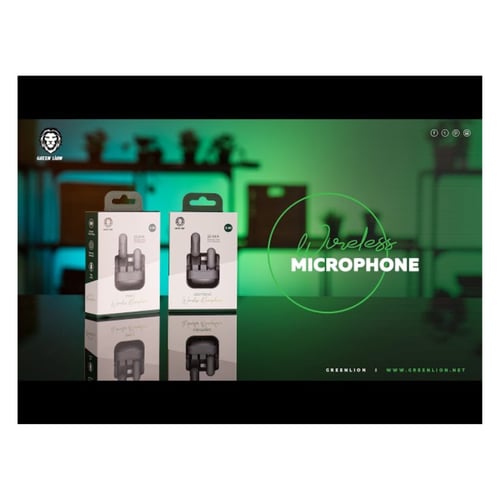 مايك وايرلس للجوالات من شركة GREEN LION العالمية ب...