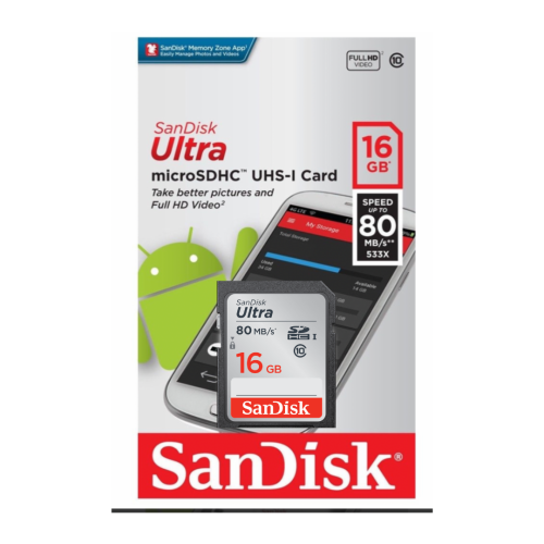 ذاكرة ميموري كاميرا سانديسك 16GB