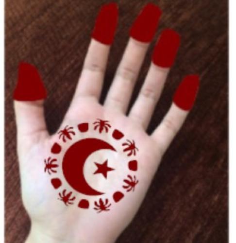 Henna stickers