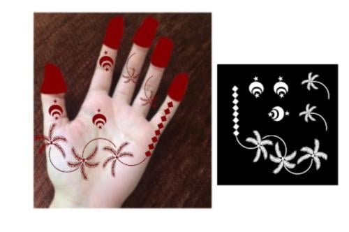 Henna prints