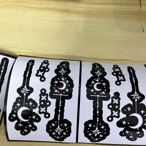 Henna sticker