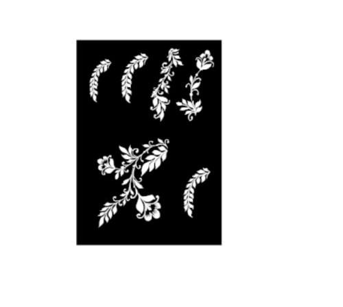 Henna tattoo sticker