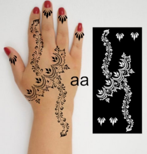 ستكرحناء لليدينaa.