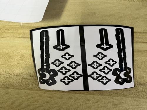 Henna sticker