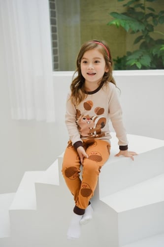 بيجامه اطفال سنجاب لعوب