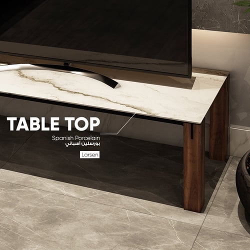 طاولة H4) TV) نوع السطح Larsen
