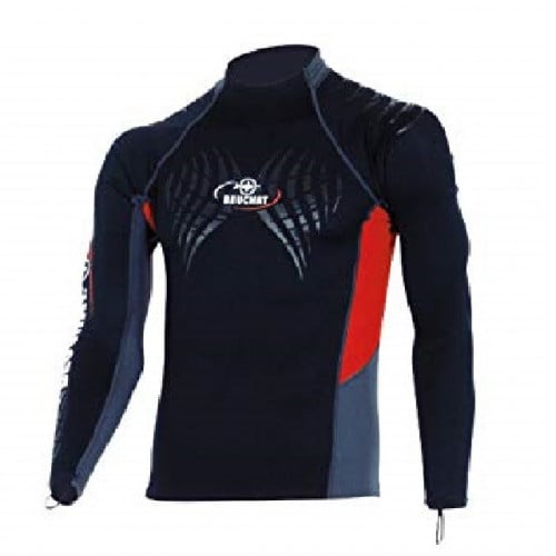 فلينة بوشات رجالي كم طويل أحمر 0.5مم