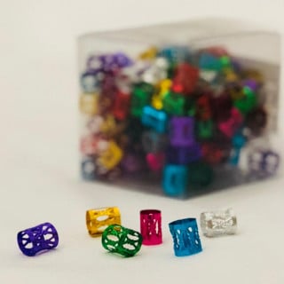 اكسسوارات شعر ملونه