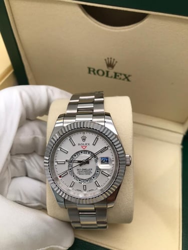 رولكس سكاي دويلر - أبيض كامل