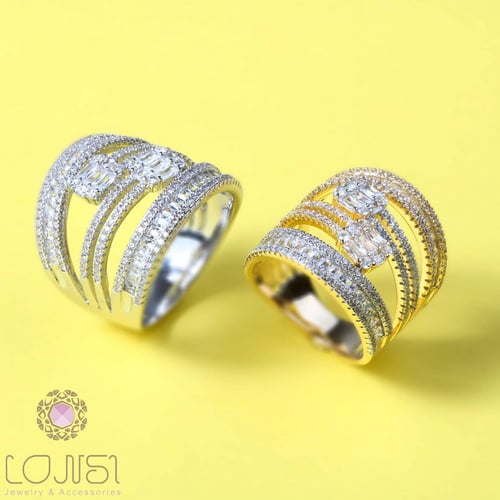 خاتم زركون فخم سهرات